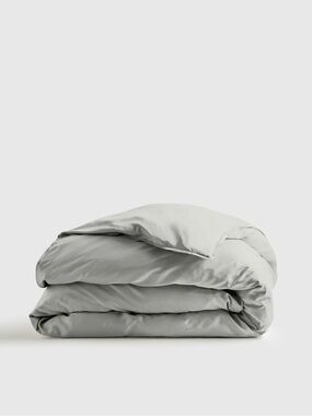 NWT QUINCE Bamboo Duvet Cover King/Cal King Eucalyptus 0566